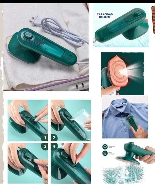 PLANCHA DE ROPA PORTATIL